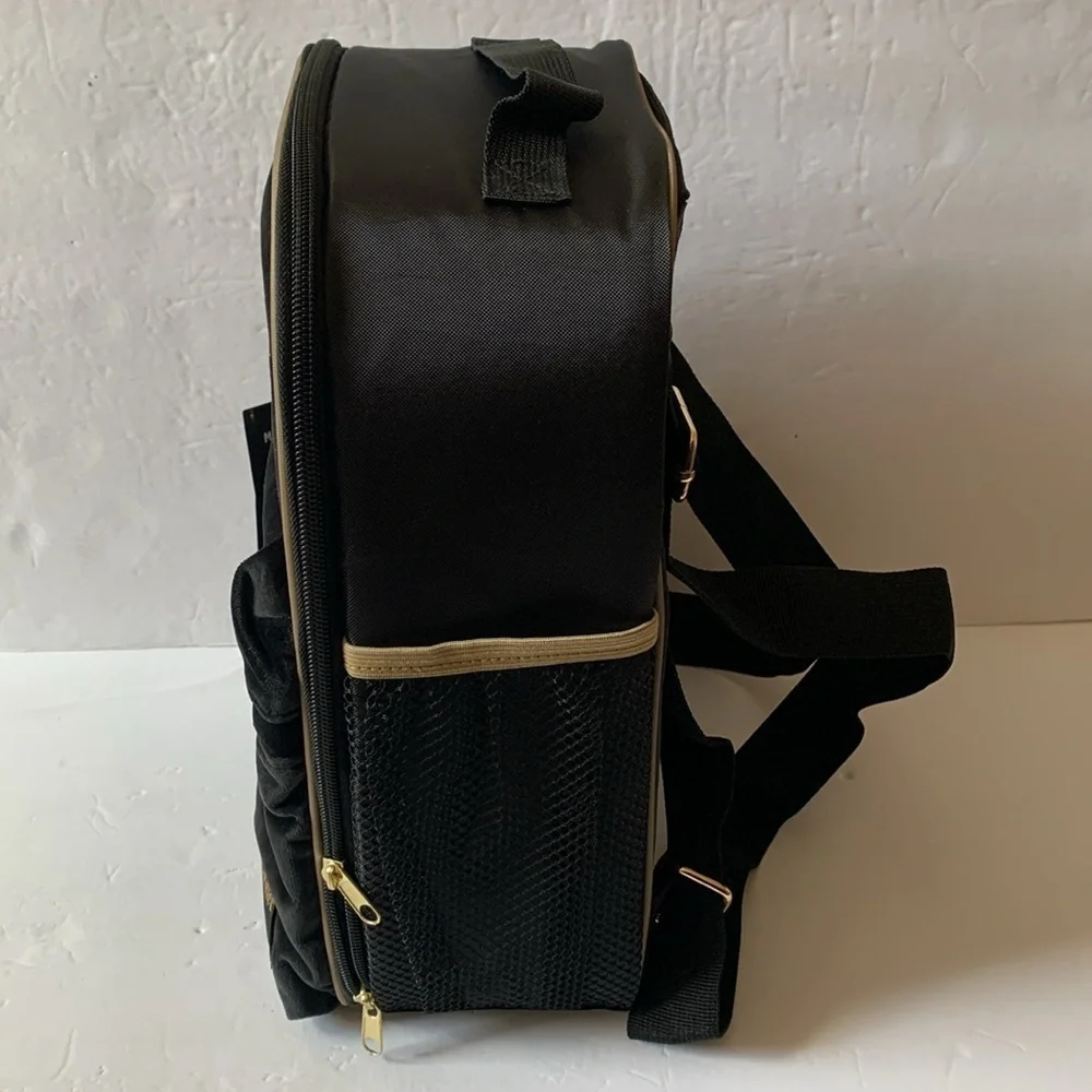 Harry Potter Dark Arts Backpack Cooler Bag Velvet Black NWT